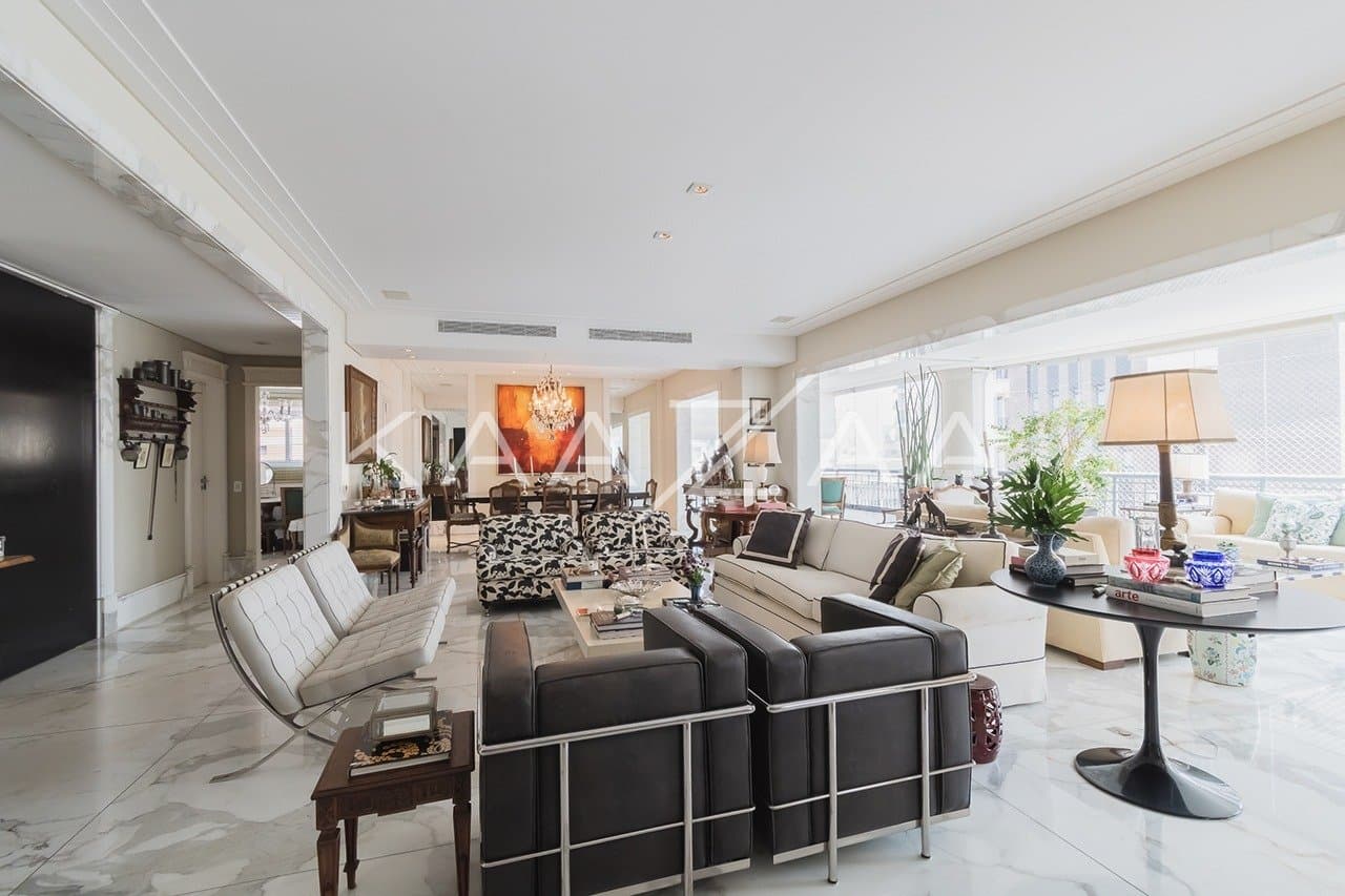Clássico e elegante, um apartamento único no Itaim Bibi. - Foto 4